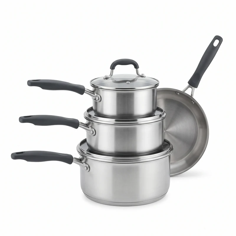 Stainless steel cookware set